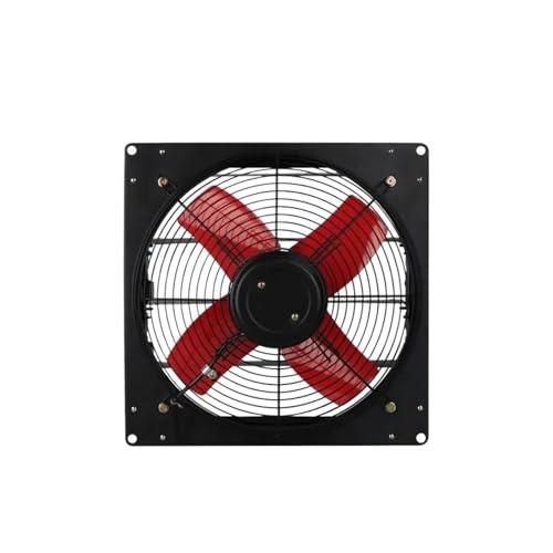 NATEPLALFC Extractor de Aire de Cocina de Alta Velocidad de 10/12 Pulgadas, Potente Ventilador de conducto, silencioso, de Flujo axial, Industrial, de Alta Potencia(10inch)