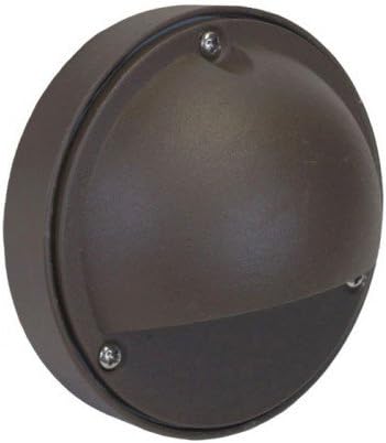 Ark Lighting 7011 4” Surface Moon Step/WALL Light (White)