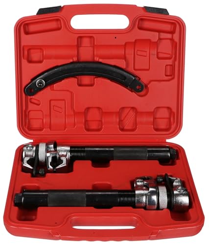 SIXTOL Mechanic Spring Set 3 | compresor de muelles Heavy-Duty | 280 mm | 2 Piezas | amortiguadores Mcpherson