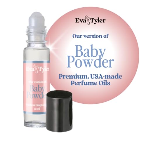 Baby Powder Premium Perfume Roll on | USA made | Long-lasting | W...