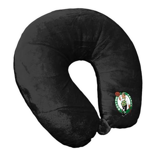 Northwest NBA Boston Celtics Neck Pillow, 12" x 13", Black