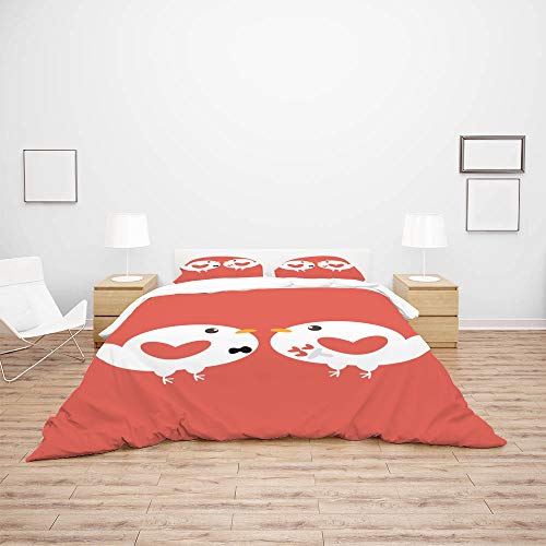 Housse de couette résistante en tissu 100 % polyester blanc format Long Twin - 4