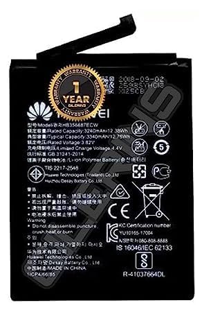 Image of Original [HB356687ECW] Battery for Honor 7X / 9i /P30 Lite Mate 10 Lite Mate SE / G10 Nova 3i 2i 2S 4E / 2 Plus Battery with 1 Year Warranty***** (S00166)(A099)