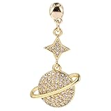 Hemobllo Globe Pendant Watch Band Decorative Charm for Jewelry Making Arts and Crafts Unique Earth Globe Bead Accessory