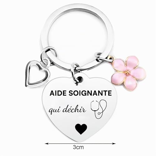 Cadeau Aide Soignante Sac Tote Bag Aide Soignante Cadeau Fin d'Année Noël – vue 4