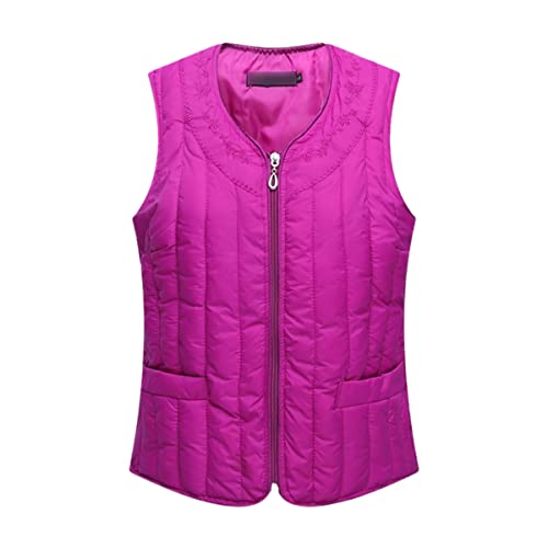 Gilet de randonnée d'automne sans manches veste chaude pour balades urbaines taille M