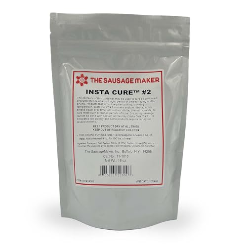 Insta Cure #2, 1 Lb Pink Curing Salt, Prague Powder, Quick Cure For Meat, Sausage, Made In USA - The Sausage Maker®