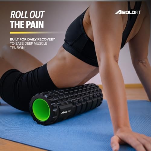 Image of Boldfit Foam Roller For Deep Tissue Massage High Density Foam Rollers Stick For Physical, 1 Count (Pack of 1)