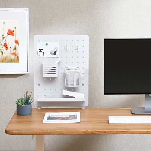 LogiLink PB0104 - Lochplatten Klemmorganizer für Schreibtische, Lochabstand 32 mm