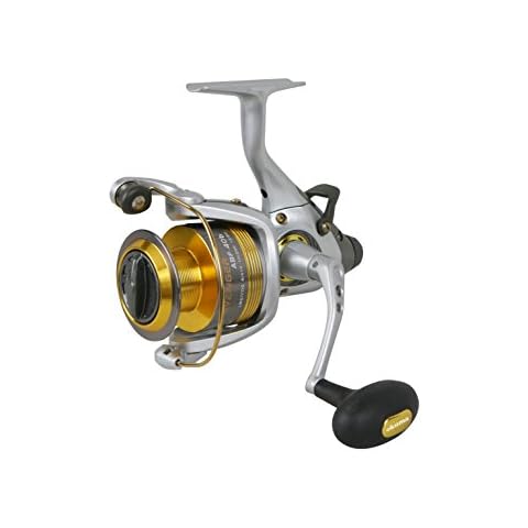 Okuma ABF-80b-CL Avenger Abf B-Series Reel, 4.5: 1 Gear Ratio, 6BB + 1RB Bearings, 33 lb Max Drag, 40" Line Retrieve, Silver, 8000 Cover