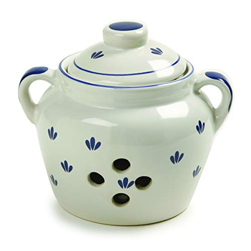 Norpro – Porta-alho de cerâmica de 12,7 cm