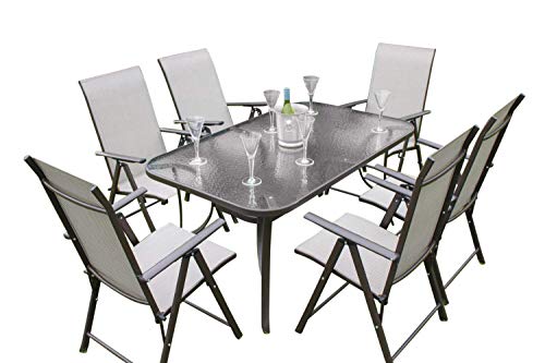 Olive Grove Henley 6 Seater Garden Dining Set