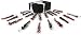 La Pipette Licorice Pipes 2-Flavor Variety: Ten 0.6 oz Individually Wrapped Packages Each of Black and Red in a BlackTie Box (20 Items Total)