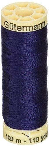 Hilo de coser Sew-All 110 yardas azul marino miniatura 1