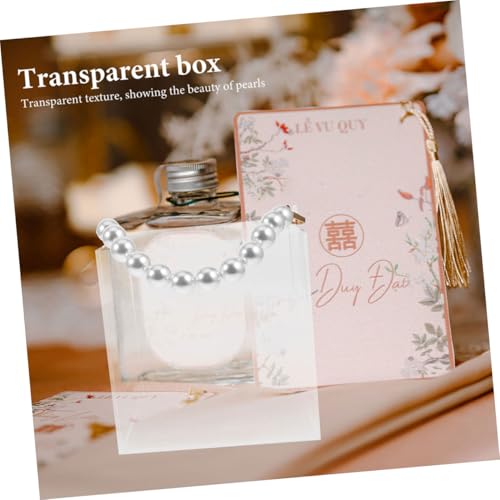 Boîte cadeau carrée acrylique réutilisable et robuste LOLIPPYY - 3