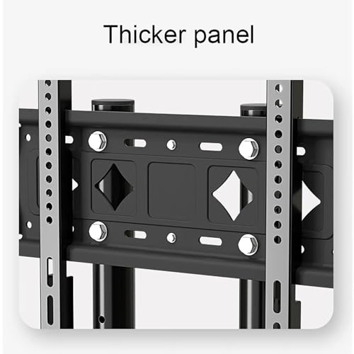 Soporte de TV portátil para piso ajustable y móvil miniatura 4