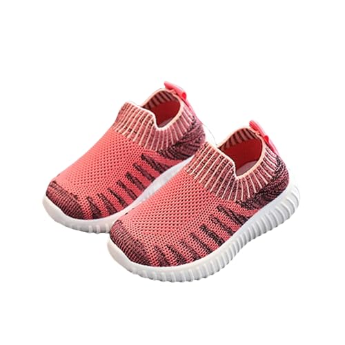 Toddler Barefoot Shoes Mesh Slip on Walking Shoes Non Slip Soft Sole Running Sneakers Kids Casual Comfortable Tennis Sneakers