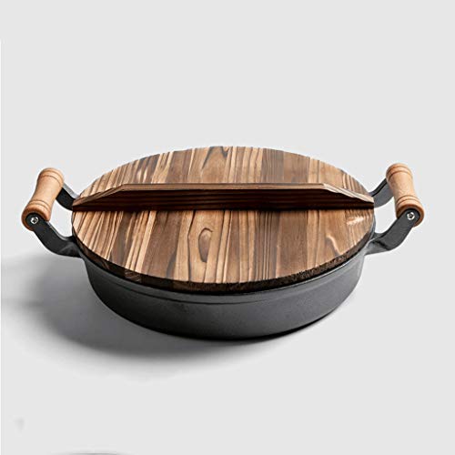 Poêle en fonte multifonction pour crêpes et grillades maison