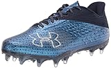 Under Armour Men's Blur Nitro Mc Football Shoe, Midnight Navy Blue (402)/White, 13