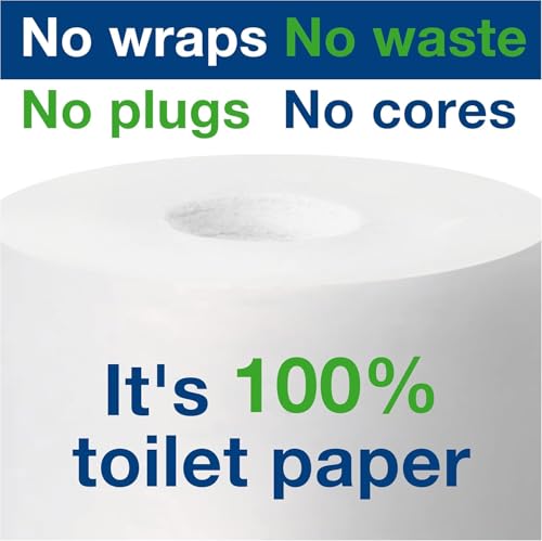 Tork Coreless High-Capacity Toilet Paper Roll T7, 36 x 1100 sheets, 472882 - image 9