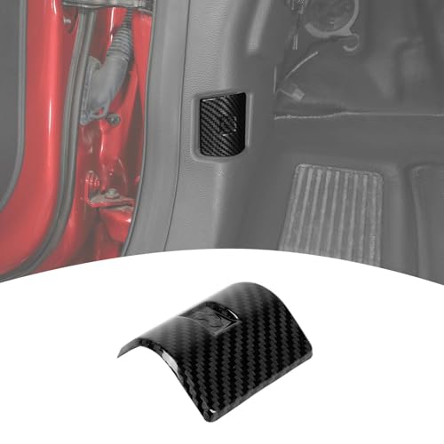 Cubierta de fibra de carbono para interruptor de capó de Ford F150: elegancia y ajuste