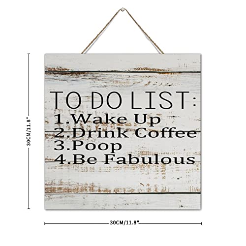 Plaque murale décorative en bois rustique pour habiller un mur vide de cuisine 30cm