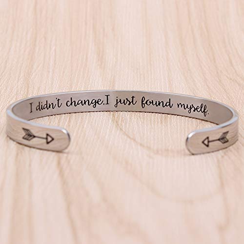 Btysun Bracelets for Women Mothers Day Bracelet Gifts from Daughter Inspirational Gifts for Women Graduation Gifts for Her Motivational Birthday Cuff Bangle Friendship Personalized Mantra Jewelry…