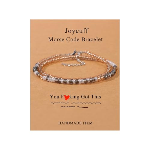 Image of JoycuFF ๐ ๐ผ๐ฟ๐๐ฒ ๐๐ผ๐ฑ๐ฒ ๐๐ฟ๐ฎ๐ฐ๐ฒ๐น๐ฒ๐๐ ๐ณ๐ผ๐ฟ ๐ช๐ผ๐บ๐ฒ๐ป Inspirational Gifts Beads Bracelets for Women Encouragement Birthday Gifts for Daughter Sister Niece Granddaughter Mom Best Friend