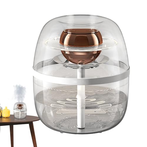 Difusor de humedad del aire - Dispositivo de humidificación de escritorio 3L, pequeña pieza Humidificador | Hidrator de aire de gran capacidad, hidratante de aire compacto para trabajar, dormir en