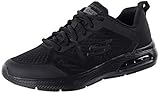 Laufsohle: PU Skechers 52559/BBK Dyna-Air-Pelland Herren Sneaker schwarz, Größe:45, Farbe:Schwarz