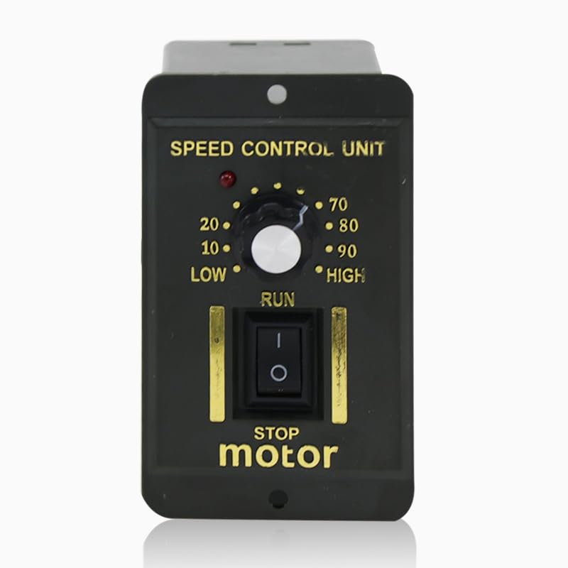 Interruptor de Control de Velocidad for Motor de 220 V, Controlador de Velocidad for motorreductor, 60 W, 120 W, 250 W, rotación hacia adelante y hacia atrás.(6W)