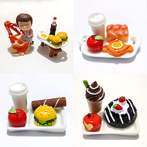 Miniature Food Drink Bottles Pretend Play Kitchen Game Party Toys (10 Bottles + 10 Foodsï¼Ë†Randomï¼â€°)