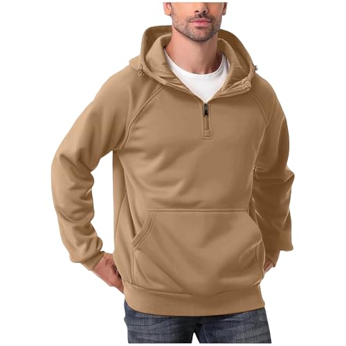 Sudadera sin mangas hombre con capucha para abrigar el torso sin sudar 3
