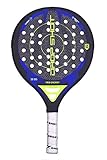 Buena jugabilidad DROP SHOT Pro Energy Pala Pádel, Unisex Adulto, Negro, 360-385 gr