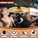 Bst3cbaby Mini Car Cymbal, Gold 2pcs - Easy Clip-On Mini Drum Set For Car, Make Driving Fun With Crisp Metallic Sound, Universal Fit For Most Vehicles, Durable Metal Construction