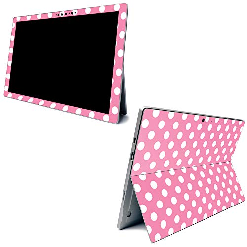 Image of MightySkins Carbon Fiber Skin for Microsoft Surface Pro 7 - Mini Dots | Textured Carbon Fiber Finish | Easy to Apply, Remove, and Change Styles | Made in The USA