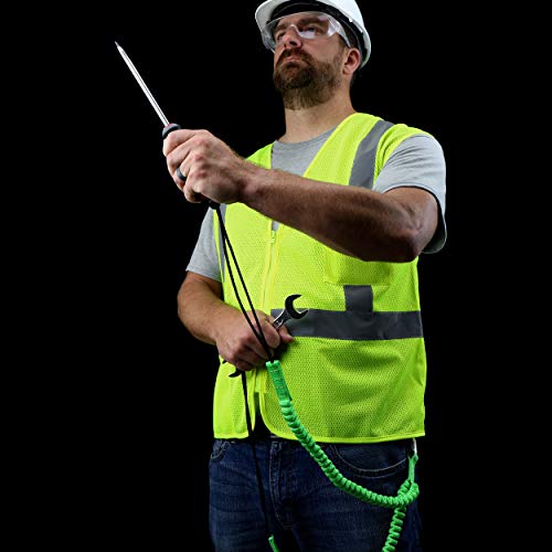 Image of Maximum Safety Hi-Vis Double Leg Tool Lanyard