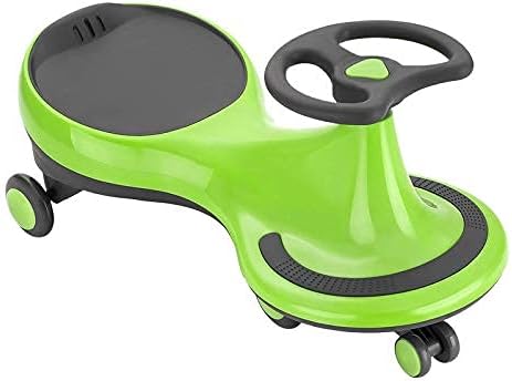 JoyRide Girls & Boys Swing Wiggle Car Ride On Twist & Go Scooter Car Scratch Free 2 Year Plus 100 Kgs Weight Capacity(1-12 Year Old, Sky Blue) (Green), Baby