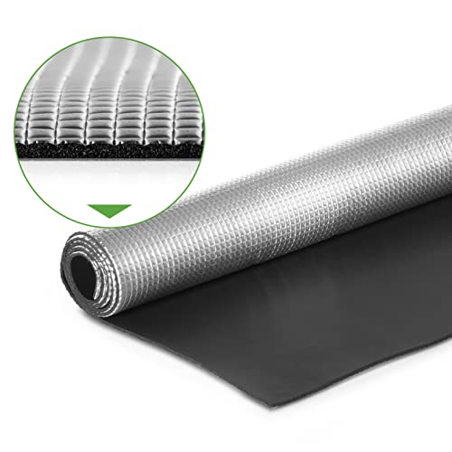 EASYmaxx Wärme-Reflexionsfolie für Heizkörper | Reduziert Wärmeverlust zwischen Wand und Heizkörper | Individuell zuschneidbar - 70x100cm - silber