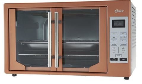 Amazon.com: Oster XL digital Horno de convección w/puertas francesas, Cobre  : Hogar y Cocina