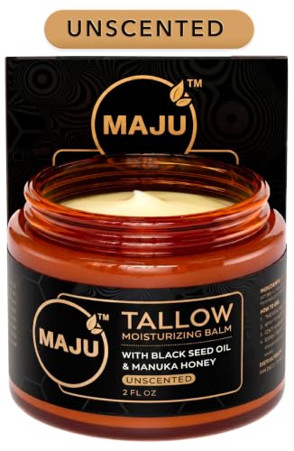 MAJU Beef Tallow Manuka Honey Balm, Unscented