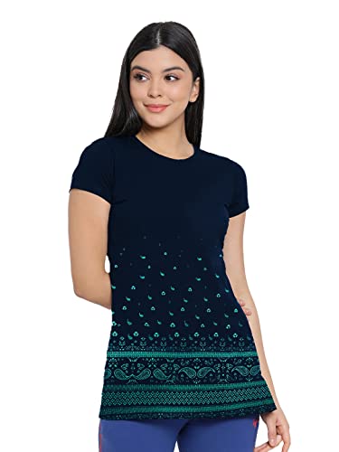 Image of Lyra Women's Cotton Regular Fit T-Shirt