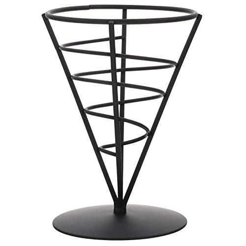 Hemoton Holder Stainless Square Fry Rack French Fries Stand Food Frying Basket