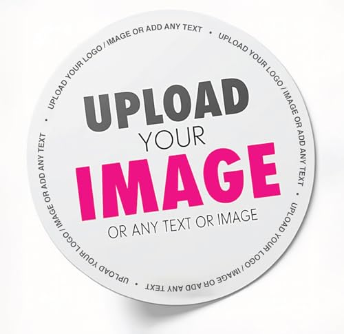 Personalised Stickers Labels Printed Stickers Customised 37 mm Personalised Photo Stickers Customised Stickers Labels Any Photo Logo Colour or Text