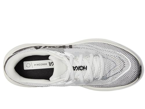 HOKA Hoka Men's Rincon 4 White/Black 10.5 Medium