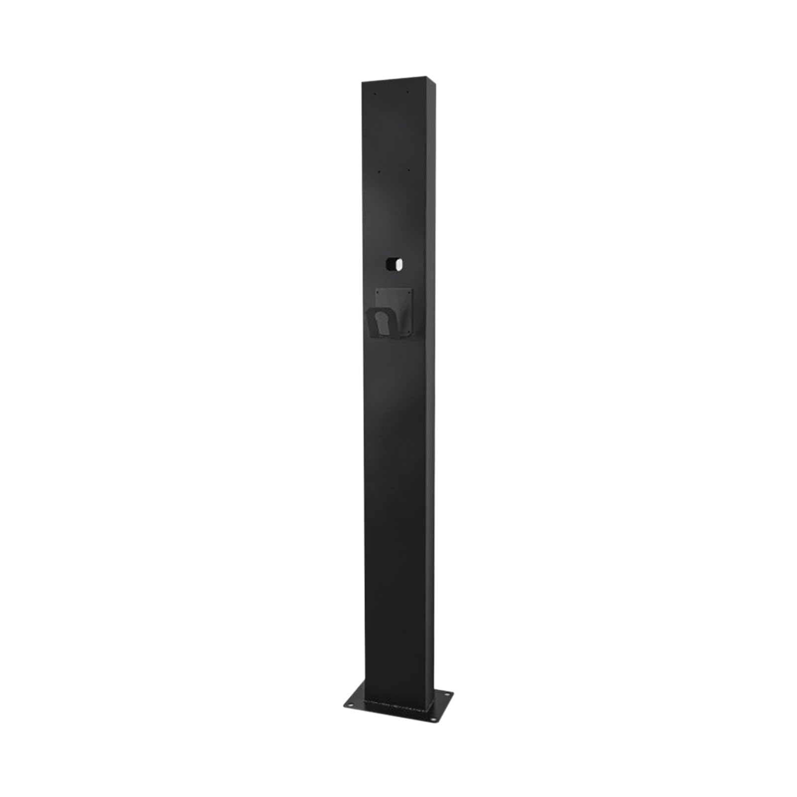 Supporto per Stazione di Ricarica EV,Stazione di Ricarica Universale per Esterni,Gancio Cavo Ricarica Incluso Compatibile con la Maggior Parte dei Caricabatterie Domestici Veicoli Elettrici(Black)