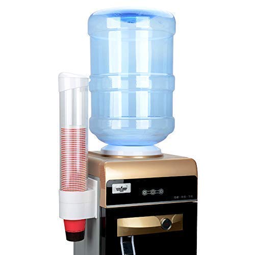 Zinley Paper Cup Dispenser Holder | Wall Mounted Plastic Drinking Water Cup Dispenser | Glass Dispenser Holder | Disposable Cup Holder Organizer | Sticker or Screw Plate Mountable, Plastic (B092DCDB7R) Amazon Price History, Amazon Price Tracker