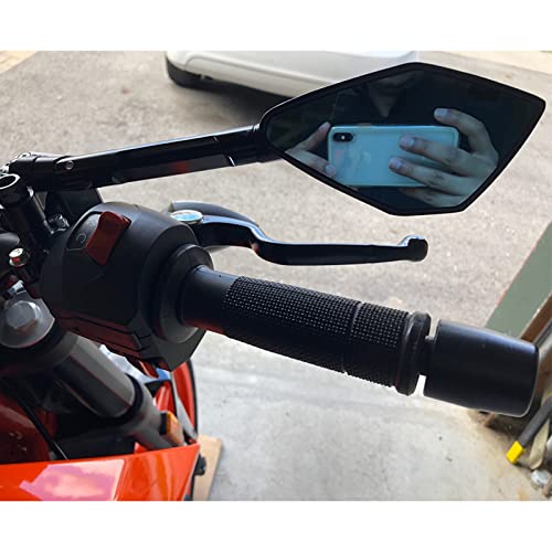 Espejo retrovisor para motocicleta azul de aluminio CNC retrovisor lateral R NineT 5
