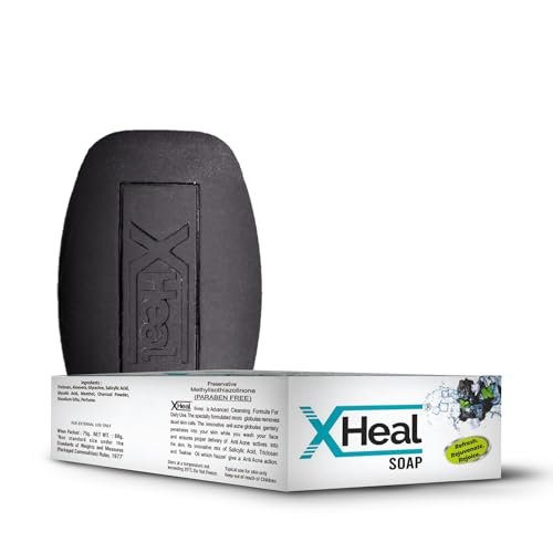 Image of Healing Pharma - XHeal Activated Charcoal Deep Cleansing, Tan Removal & Skin Whitening | For Men & Woman - 75g