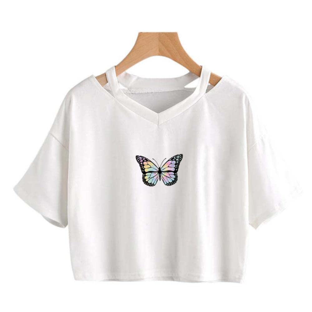 Girls Don't Cry ウィメンズ butterfly crop top Girls Don't Cry ウィメンズ butterfly crop top - メルカリ